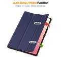Samsung Galaxy Tab S12 Ultra Tri-Fold Series Smart Folio-etui - mørkeblå