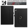 Samsung Galaxy Tab S12+ 360 Rotary Folio-etui - Svart