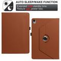 Samsung Galaxy Tab S12+ 360 Rotary Folio-etui - Brun