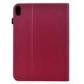 Samsung Galaxy Tab S12+ Butterfly Smart Folio-etui med kortlommer - Sterk rosa