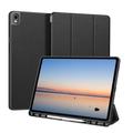 Samsung Galaxy Tab S12+ Dux Ducis Domo Tri-Fold Smart Folio-etui - Svart