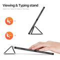 Samsung Galaxy Tab S12+ Dux Ducis Domo Tri-Fold Smart Folio-etui - Svart