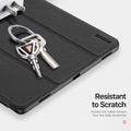 Samsung Galaxy Tab S12+ Dux Ducis Domo Tri-Fold Smart Folio-etui - Svart