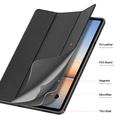 Samsung Galaxy Tab S12+ Dux Ducis Domo Tri-Fold Smart Folio-etui - Svart