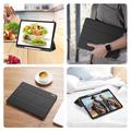 Samsung Galaxy Tab S12+ Dux Ducis Domo Tri-Fold Smart Folio-etui - Svart