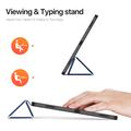 Samsung Galaxy Tab S12+ Dux Ducis Domo Tri-Fold Smart Folio-etui - Blå
