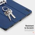 Samsung Galaxy Tab S12+ Dux Ducis Domo Tri-Fold Smart Folio-etui - Blå