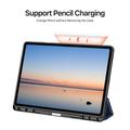 Samsung Galaxy Tab S12+ Dux Ducis Domo Tri-Fold Smart Folio-etui - Blå