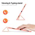 Samsung Galaxy Tab S12+ Dux Ducis Domo Tri-Fold Smart Folio-etui - Rosa