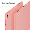 Samsung Galaxy Tab S12+ Dux Ducis Domo Tri-Fold Smart Folio-etui - Rosa