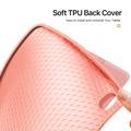 Samsung Galaxy Tab S12+ Dux Ducis Domo Tri-Fold Smart Folio-etui - Rosa