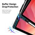 Samsung Galaxy Tab S12+ Dux Ducis Magi avtakbart 2-i-1 folio-etui - svart