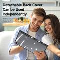 Samsung Galaxy Tab S12+ Dux Ducis Magi avtakbart 2-i-1 folio-etui - svart