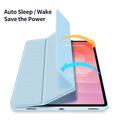 Samsung Galaxy Tab S12+ Dux Ducis Toby Tri-Fold Smart Folio-etui - Baby Blå
