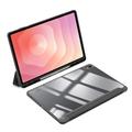 Samsung Galaxy Tab S12+ Dux Ducis Toby Tri-Fold Smart Folio-etui - Svart