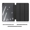 Samsung Galaxy Tab S12+ Dux Ducis Toby Tri-Fold Smart Folio-etui - Svart