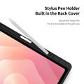 Samsung Galaxy Tab S12+ Dux Ducis Toby Tri-Fold Smart Folio-etui - Svart