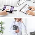 Samsung Galaxy Tab S12+ Dux Ducis Toby Tri-Fold Smart Folio-etui - Lyserosa