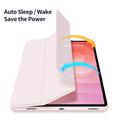 Samsung Galaxy Tab S12+ Dux Ducis Toby Tri-Fold Smart Folio-etui - Lyserosa