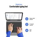 Samsung Galaxy Tab S12+ Dux Ducis YK-serien Bluetooth-tastaturveske - svart