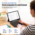 Samsung Galaxy Tab S12+ Dux Ducis YK-serien Bluetooth-tastaturveske - svart