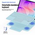 Samsung Galaxy Tab S12+ Dux Ducis YK-serien Bluetooth-tastaturveske - blå