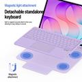 Samsung Galaxy Tab S12+ Dux Ducis YK-serien Bluetooth-tastaturveske - Lilla