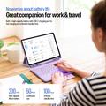 Samsung Galaxy Tab S12+ Dux Ducis YK-serien Bluetooth-tastaturveske - Lilla