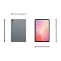 Samsung Galaxy Tab S12+ støtsikkert silikon-deksel - Gjennomsiktig