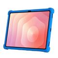 Samsung Galaxy Tab S12+ Silikonetui med kickstand - Blå