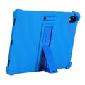 Samsung Galaxy Tab S12+ Silikonetui med kickstand - Blå