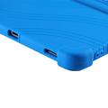 Samsung Galaxy Tab S12+ Silikonetui med kickstand - Blå