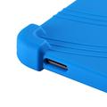 Samsung Galaxy Tab S12+ Silikonetui med kickstand - Blå