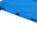 Samsung Galaxy Tab S12+ Silikonetui med kickstand - Blå