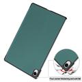 Samsung Galaxy Tab S12+ Tri-Fold Series Smart Folio-etui - svartgrønn