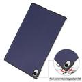 Samsung Galaxy Tab S12+ Tri-Fold Series Smart Folio-etui - mørkeblå