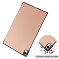 Samsung Galaxy Tab S12+ Tri-Fold Series Smart Folio-etui - rosa gull