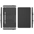 Samsung Galaxy Tab S6 Lite 2020/2022/2024 Anti-Slip Hybrid-deksel med Stativ - Svart