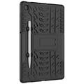 Samsung Galaxy Tab S6 Lite 2020/2022/2024 Anti-Slip Hybrid-deksel med Stativ - Svart