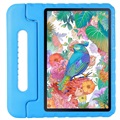 Samsung Galaxy Tab S7/S8 Støtsikkert Bæreveske til Barn - Blå