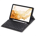 Samsung Galaxy Tab S8 Etui med Bluetooth-tastatur - Svart