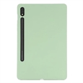 Samsung Galaxy Tab S8/S7 Liquid Silicone Deksel (Åpen Emballasje - Utmerket) - Grønn
