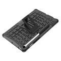 Samsung Galaxy Tab S10 FE/S9 FE Anti-Slip Hybrid-deksel med Stativ