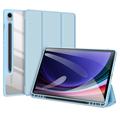 Samsung Galaxy Tab S9 FE Dux Ducis Toby Tri-Fold Smart Folio-etui - Baby Blå