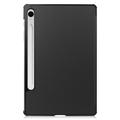 Samsung Galaxy Tab S9 FE Tri-Fold Series Smart Folio-etui - Svart