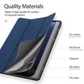 Samsung Galaxy Tab S9 FE+ Dux Ducis Domo Tri-Fold Smart Folio-etui - Blå