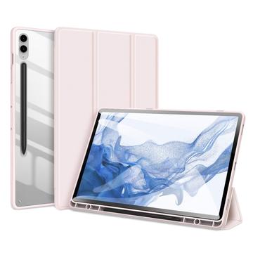 Samsung Galaxy Tab S9 FE+ Dux Ducis Toby Tri-Fold Smart Folio-etui - Lyserosa