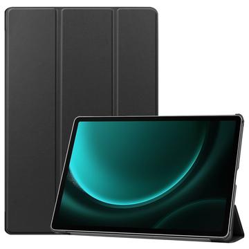 Samsung Galaxy Tab S9 FE+ Tri-Fold Series Smart Folio-etui - Svart