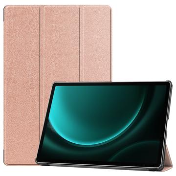 Samsung Galaxy Tab S9 FE+ Tri-Fold Series Smart Folio-etui - Roségull