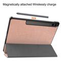 Samsung Galaxy Tab S9 FE+ Tri-Fold Series Smart Folio-etui - Roségull